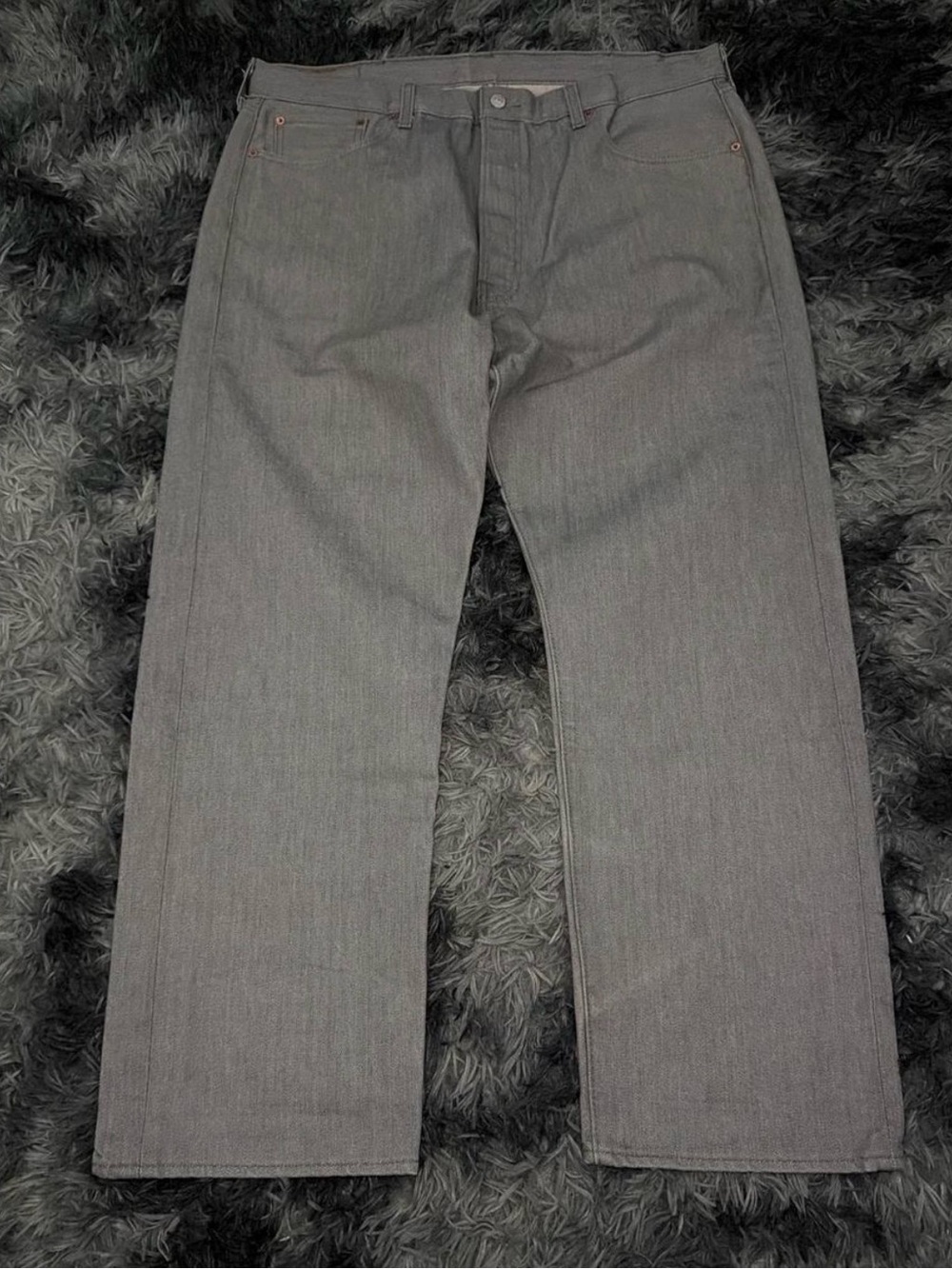 Levi's Gray Straight-Leg Jeans